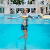 LKZ250227 LYCKA Korean Style Bikini Swimwear 