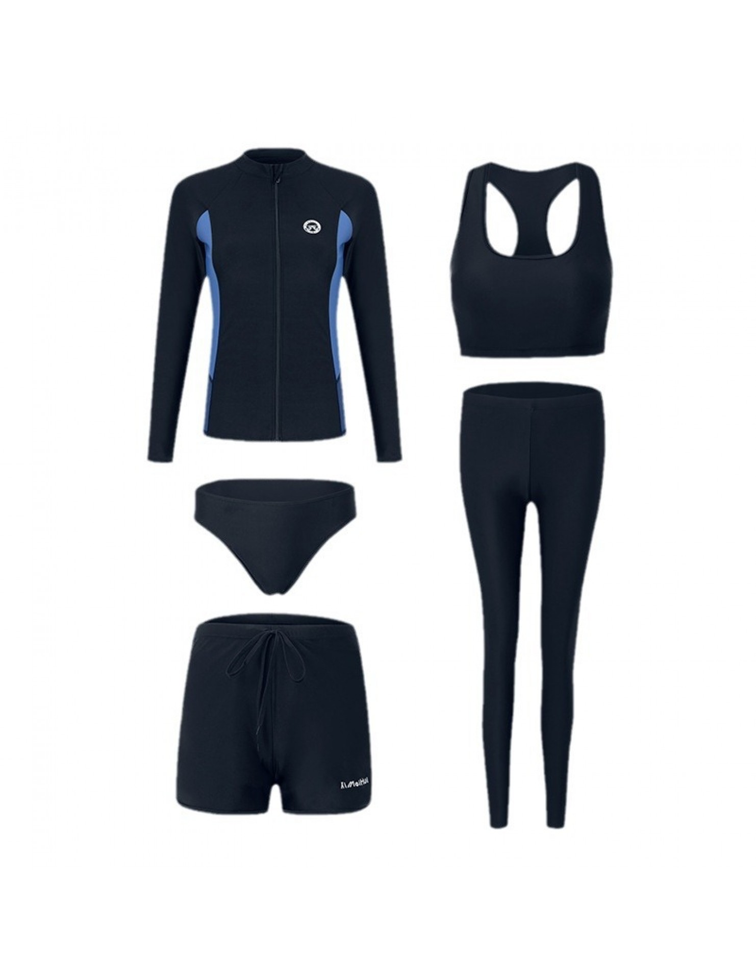 LKZ250228 LYCKA Korean Style Rash Guard Swimwear 