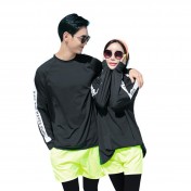 LKZ250232 LYCKA Korean Style Rash Guard Swimwear 