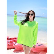 LKZ250232 LYCKA Korean Style Rash Guard Swimwear 