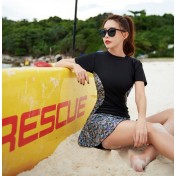 LKZ250253 LYCKA Korean Style One Piece Swimwear 