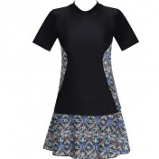 LKZ250253 LYCKA Korean Style One Piece Swimwear 