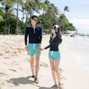 LKZ250272 LYCKA Korean Style Rash Guard Swimwear 