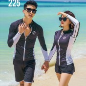LKZ250288 LYCKA Korean Style Rash Guard Swimwear 