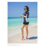 LKZ250288 LYCKA Korean Style Rash Guard Swimwear 