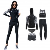 LKZ250291 LYCKA Korean Style Rash Guard Swimwear 