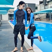 LKZ250294 LYCKA Korean Style Rash Guard Swimwear 