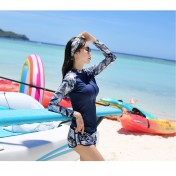 LKZ250299 LYCKA Korean Style Rash Guard Swimwear 