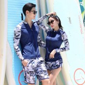 LKZ250299 LYCKA Korean Style Rash Guard Swimwear 