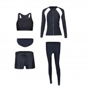 LKZ250301 LYCKA Korean Style Rash Guard Swimwear 