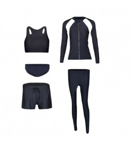 LKZ250301 LYCKA Korean Style Rash Guard Swimwear 