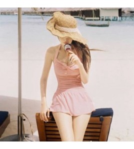 LKZ250305 LYCKA Korean Style One Piece Swimwear 