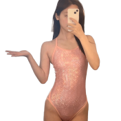 LKZ250311 LYCKA Korean Style One Piece Swimwear 