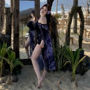 LKZ250314 LYCKA Korean Style Bikini Swimwear 