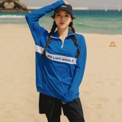 LKZ250318 LYCKA Korean Style Rash Guard Swimwear 