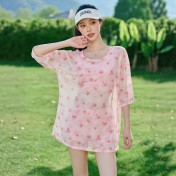 LKZ250325 LYCKA Korean Style Bikini Swimwear 