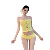 LKZ250327 LYCKA Korean Style Bikini Swimwear 