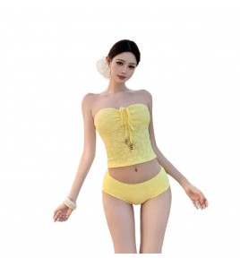 LKZ250327 LYCKA Korean Style Bikini Swimwear 