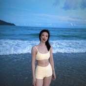 LKZ250329 LYCKA Korean Style Bikini Swimwear 