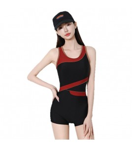 LKZ250331 LYCKA Korean Style One Piece Swimwear 