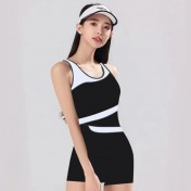 LKZ250331 LYCKA Korean Style One Piece Swimwear 