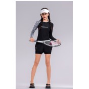LKZ250333 LYCKA Korean Style Rash Guard Swimwear 