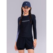 LKZ250333 LYCKA Korean Style Rash Guard Swimwear 