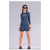 LKZ250333 LYCKA Korean Style Rash Guard Swimwear 