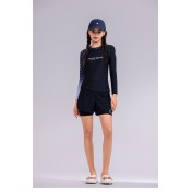 LKZ250333 LYCKA Korean Style Rash Guard Swimwear 