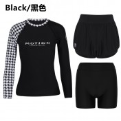 LKZ250333 LYCKA Korean Style Rash Guard Swimwear 