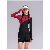 LKZ250334 LYCKA Korean Style Rash Guard Swimwear 