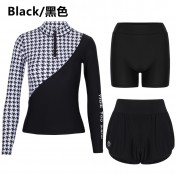 LKZ250334 LYCKA Korean Style Rash Guard Swimwear 