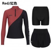 LKZ250334 LYCKA Korean Style Rash Guard Swimwear 