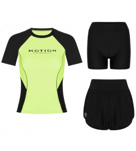 LKZ250335 LYCKA Korean Style Rash Guard Swimwear 