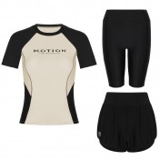 LKZ250335 LYCKA Korean Style Rash Guard Swimwear 