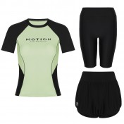 LKZ250335 LYCKA Korean Style Rash Guard Swimwear 