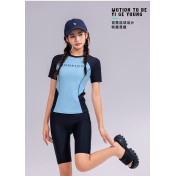 LKZ250335 LYCKA Korean Style Rash Guard Swimwear 