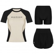 LKZ250335 LYCKA Korean Style Rash Guard Swimwear 