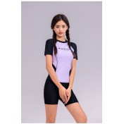 LKZ250335 LYCKA Korean Style Rash Guard Swimwear 