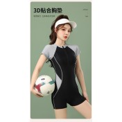 LKZ250336 LYCKA Korean Style One Piece Swimwear 