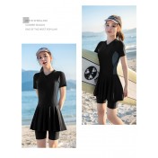 LKZ250337 LYCKA Korean Style One Piece Swimwear 