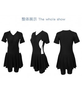 LKZ250337 LYCKA Korean Style One Piece Swimwear 