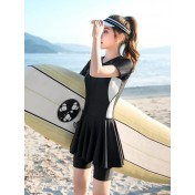 LKZ250337 LYCKA Korean Style One Piece Swimwear 