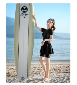 LKZ250337 LYCKA Korean Style One Piece Swimwear 