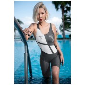 LKZ250338 LYCKA Korean Style One Piece Swimwear 
