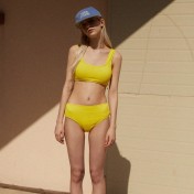 LKZ250341 LYCKA Korean Style Bikini Swimwear 