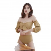 LKZ250341 LYCKA Korean Style Bikini Swimwear 