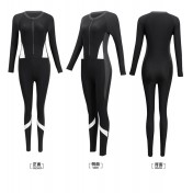 LKZ250343 LYCKA Korean Style Rash Guard Swimwear 