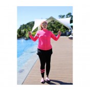 LKZ250347 LYCKA Korean Style Rash Guard Swimwear 