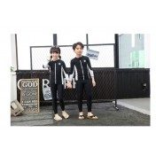 LKZ250349 LYCKA Korean Style Rash Guard Swimwear 